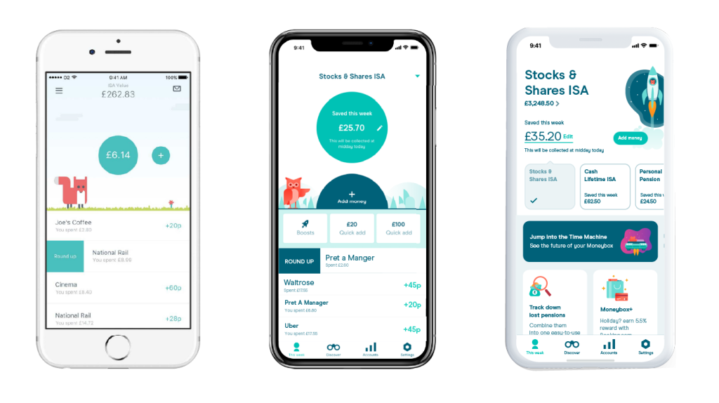 Moneybox - Best money saving app for ISAs.