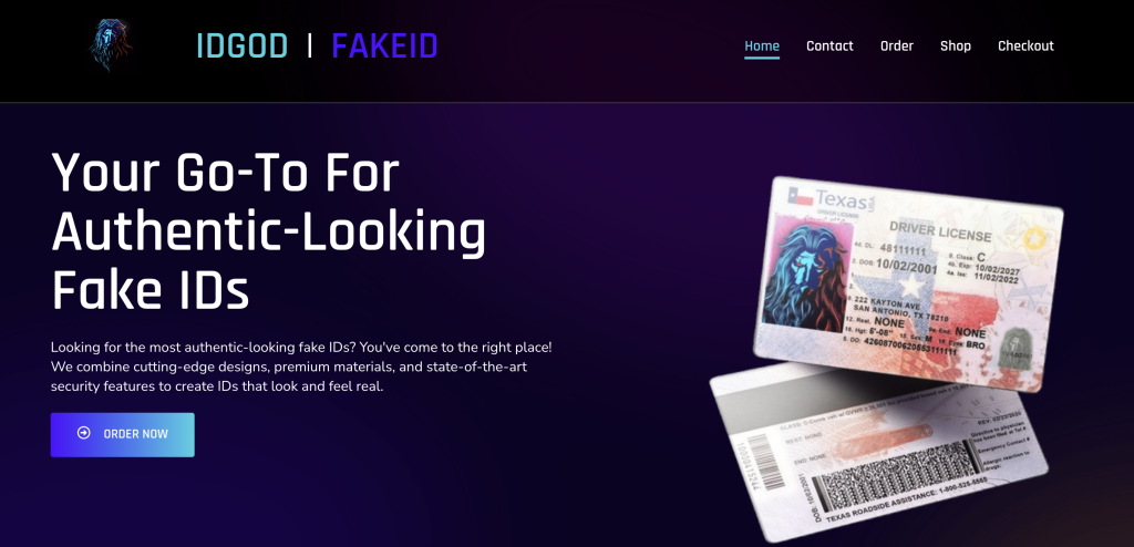 Idgod Fake ID (screensort)